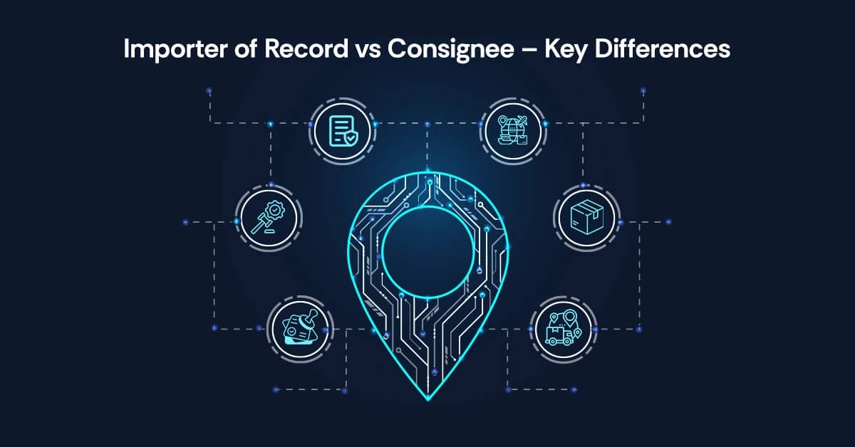 Key differences between IOR & Consignee