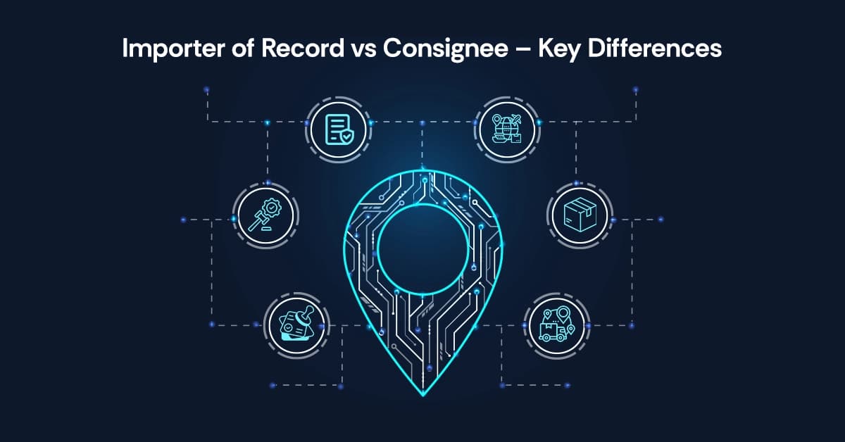 Key differences between IOR & Consignee